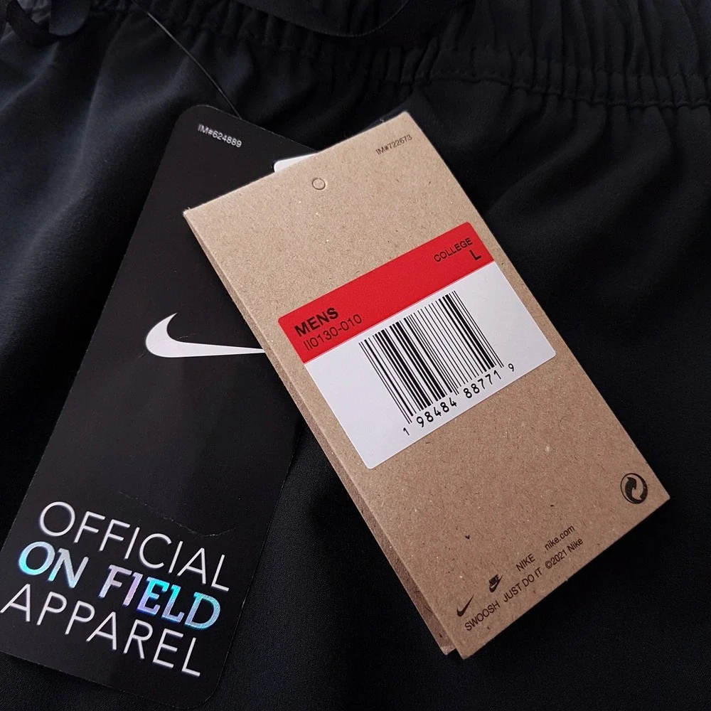 NIKE Texas Longhorns On Field Apparel Pants Mens LARGE Black II0130-010